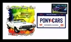 US COVER PONY CARS 1970 DODGE CHALLENGER R/T FIRST DAY ISSUE PANDA CACHET