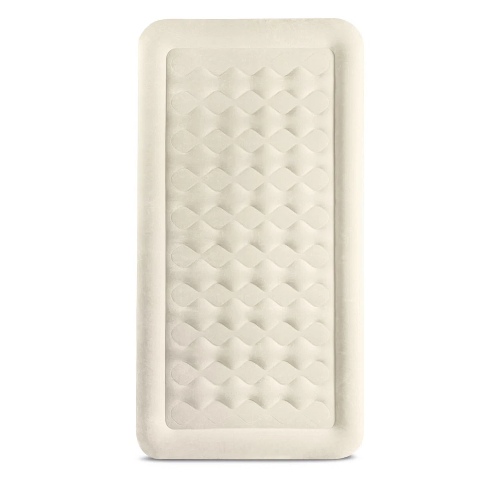 INTEX Luftbett Ultra Plush Single + 230V Pumpe Gästebett 191x99x46cm Bett - Bild 4 von 4