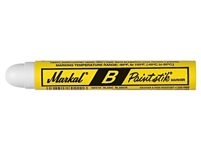MARKAL B PAINTSTIK 80220 Stift: Permanentmarker weiss PAINTSTIK B Spitzen: rund