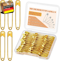 200 Sicherheitsnadeln 37 Mm Rostfrei Schmuck NäHen Basteln Textil Reparatur