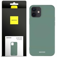 Spacecase SilikonhüLle FüR Iphone 12 Mini Case DunkelgrüN
