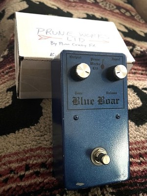 RARE Plum Crazy Blue Boar Handmade Park Fuzz Sound Limited 25 Fire Breather!