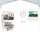 S08-5239, CANADA CENTENNIAL, ARTCARFT FIRST DAY COVER