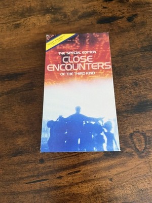 Close Encounters Of The Third Kind Special Edition VHS Spielberg 