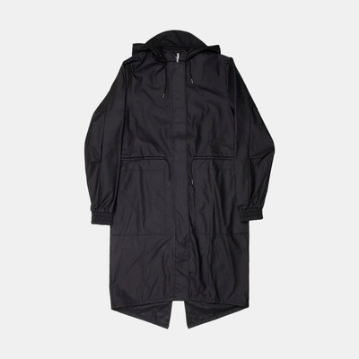 Rains String Parka / Größe S / Herren / Schwarz / Polyurethan