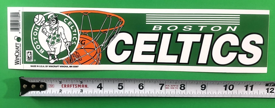 Lote de (3) calcomanías Windstar de los Boston Celtics Foto 2 de 3