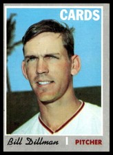 1970 Topps #386 Bill Dillman St. Louis Cardinals VG-VGEX