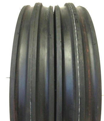 Two Tires 4.00-12 K9 3 Rib Tractor Front F2 4 Ply Tubeless 4.00x12 400-12 Tires