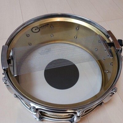 Pearl ジャパンヴィンテージ Pearl Hammered Brass Snare Drum 14x5.5 Made in Japan Vintage