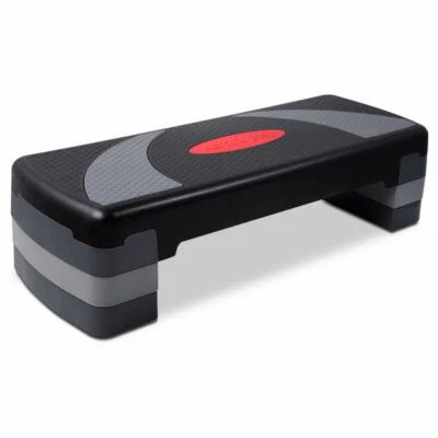 3 Level Aerobic Exercise Step Gym Cardio Fitness Bench Gym