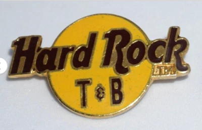 Hard Rock Cafe : Vintage T & B (Turn & Burn) Staff Pin - circa 90's - HTF - Image 1 of 4
