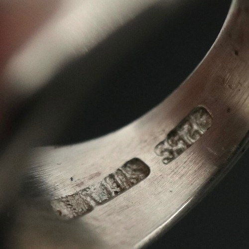 Bent Knudsen - Denmark. Sterling Silver Ring #3. - Picture 4 of 5