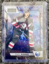 2023-24 O-Pee-Chee Platinum Owen Power #127 - Cosmic /65