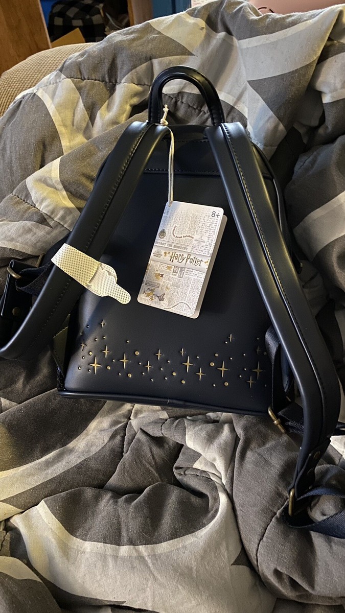 Loungefly Harry Potter Mini Backpack Diagon Alley Black  display picture 1