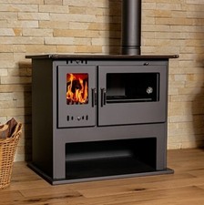 EEK A Kaminofen mit Backfach und Herdplatte - Viki Lix 10,5 kW