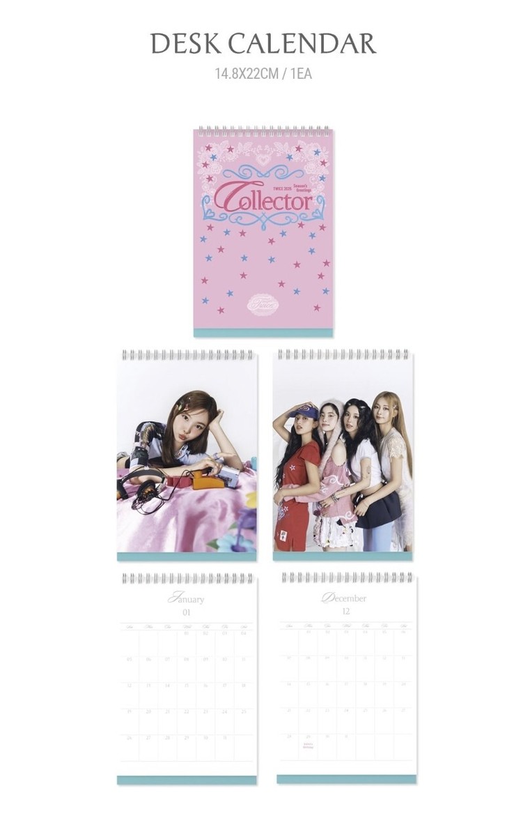 TWICE 2017 SEASON&#39;S GREETINGS シーグリ カレンダー TWICE - [2017 SEASON'S GREETINGS] – kpopalbums.com