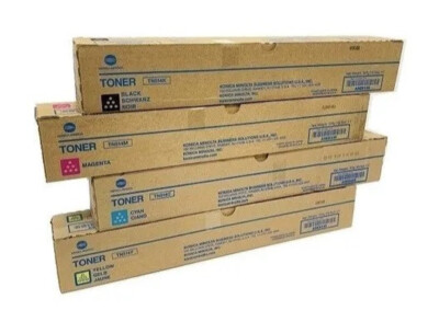 4x Original Toner Konica Bizhub C658 C558 C458 Develop Ineo / TN514 BK/C/M/Y Set