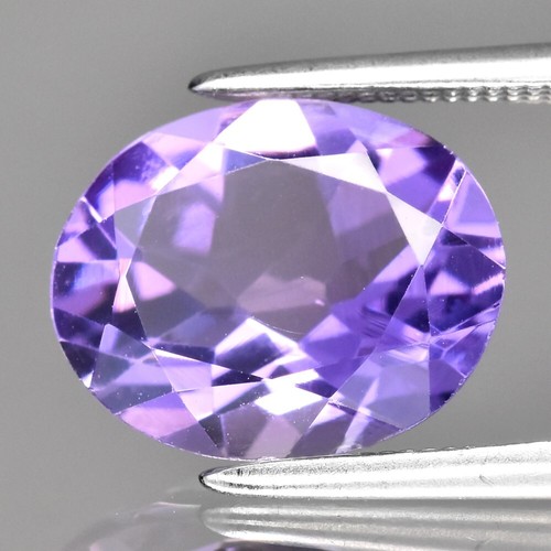 💎 2.91ct VS Oval Natural Purple Amethyst - Unheated, Gorgeous Brazil Gemstone
