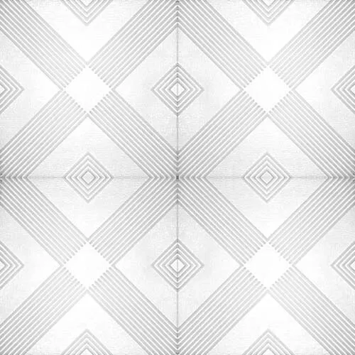 Ceiling Tiles, Glue Up, DIY MODERN Decorative Styrofoam, MALTA 20" x 20" White - Afbeelding 2 van 2