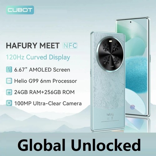 Cubot Hafury Meet 4G Móviles 6.67" Pantalla AMOLED 24GB+256GB 100MP Cámaras NFC - Imagen 2 de 21