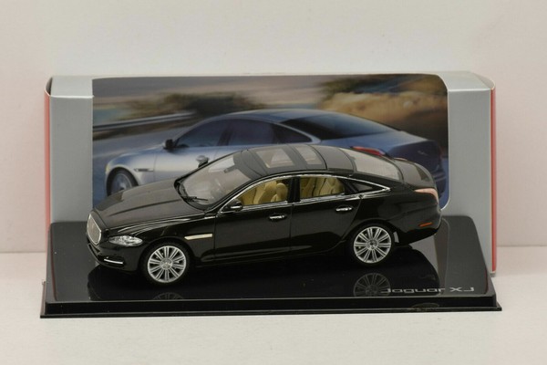 Jaguar Xj 2010 Schwarz Ixo 1/43 50JDCAXJ Modellauto Limousine Rhd-image