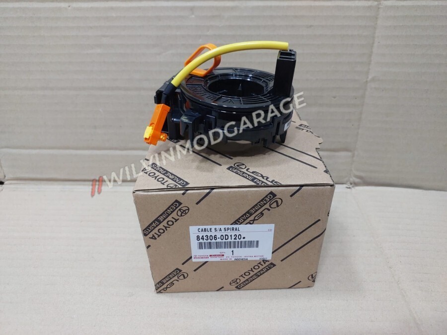 kirie ペズリー ブルー 03649306 Steering Wheel Clock Spring Spiral Cable Assy 843060E010