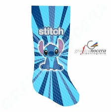 Calza 50cm STITCH film cartone bambino epifania befana idea regalo 