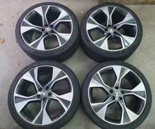 JAGUAR F TYPE X152 2021 COMPLETE ALLOY WHEEL SET 20'' WITH PIRELLI TYRES GENUINE