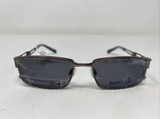 Easy Twist MCT 210 20 51-16-135 Gunmetal Eyeglasses Frame w/ Clip-On HU15