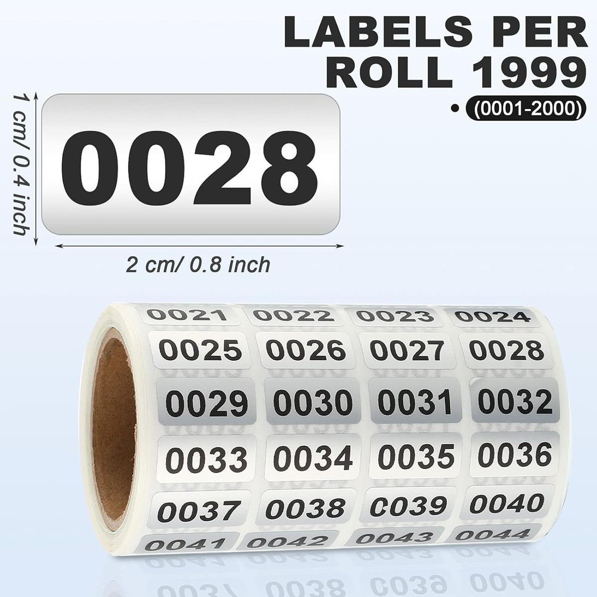 Track Field Competitor Stickers 300 Pcs Athlete Hip Numbers - Self ...