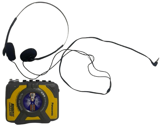 Panasonic RQ-SW5 AM/FM SHOCKWAVE Extra Bass Auto Reverse Walkman 