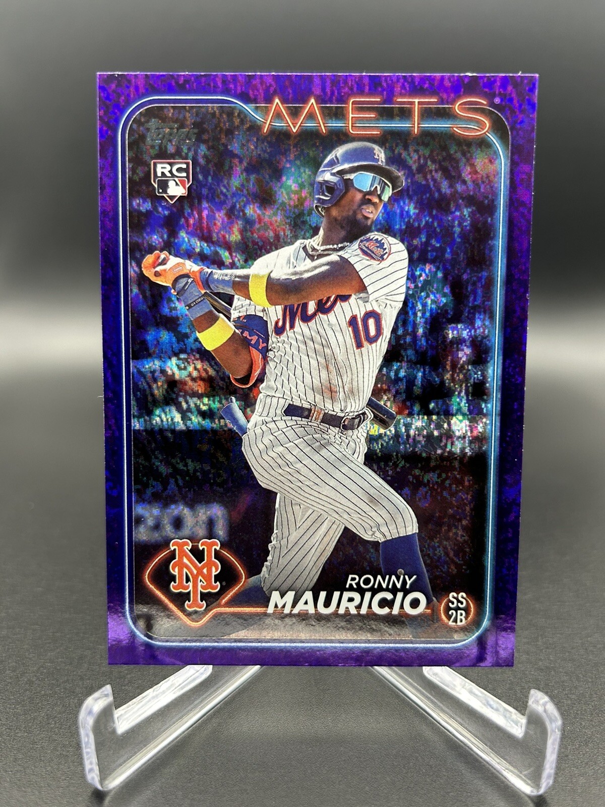 2024 Topps Ronny Mauricio RC 224 Purple Foil /799