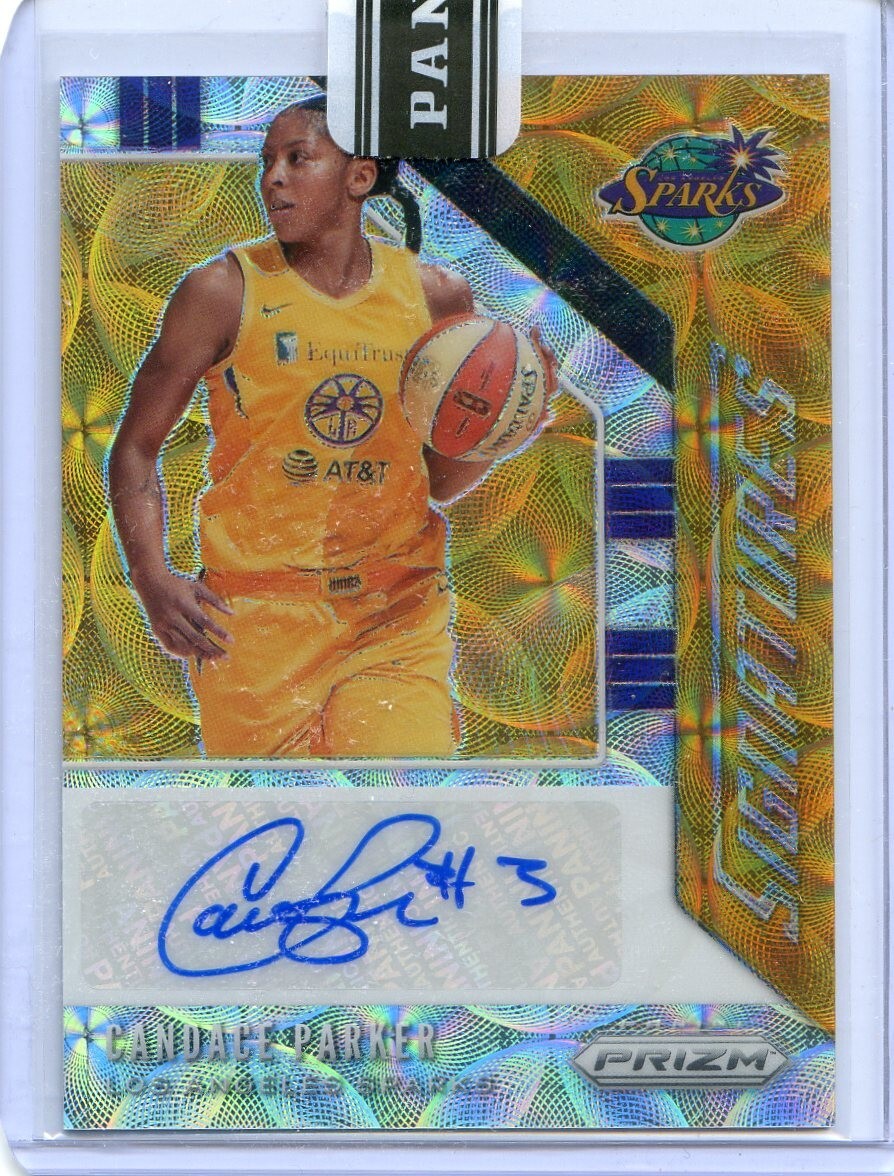 2020 Panini Prizm WNBA CANDACE PARKER PREMIUM BOX SET SCOPE AUTO #10/10