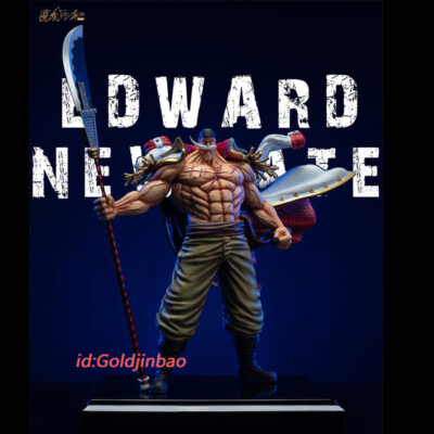 MWZB Studio One Piece WhiteBeard Resin Model Edward Newgate Statue In Stock