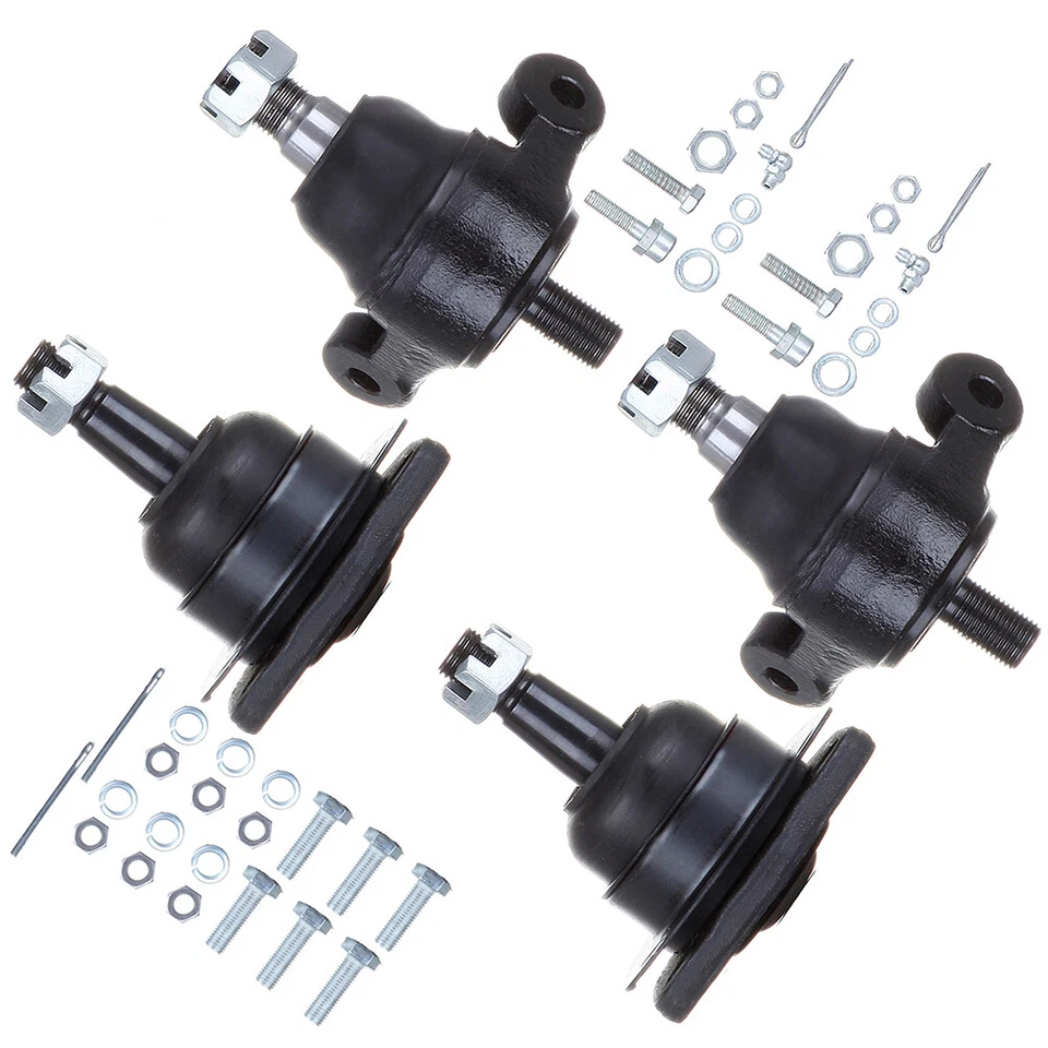 4PCS New Front Upper Lower Suspension Kit Ball Joints For 1959-1970 Chevy Impala Foto 2 de 4
