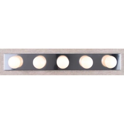 Volume Lighting 5-Light Chrome Bathroom Vanity, Chrome - V1025-3