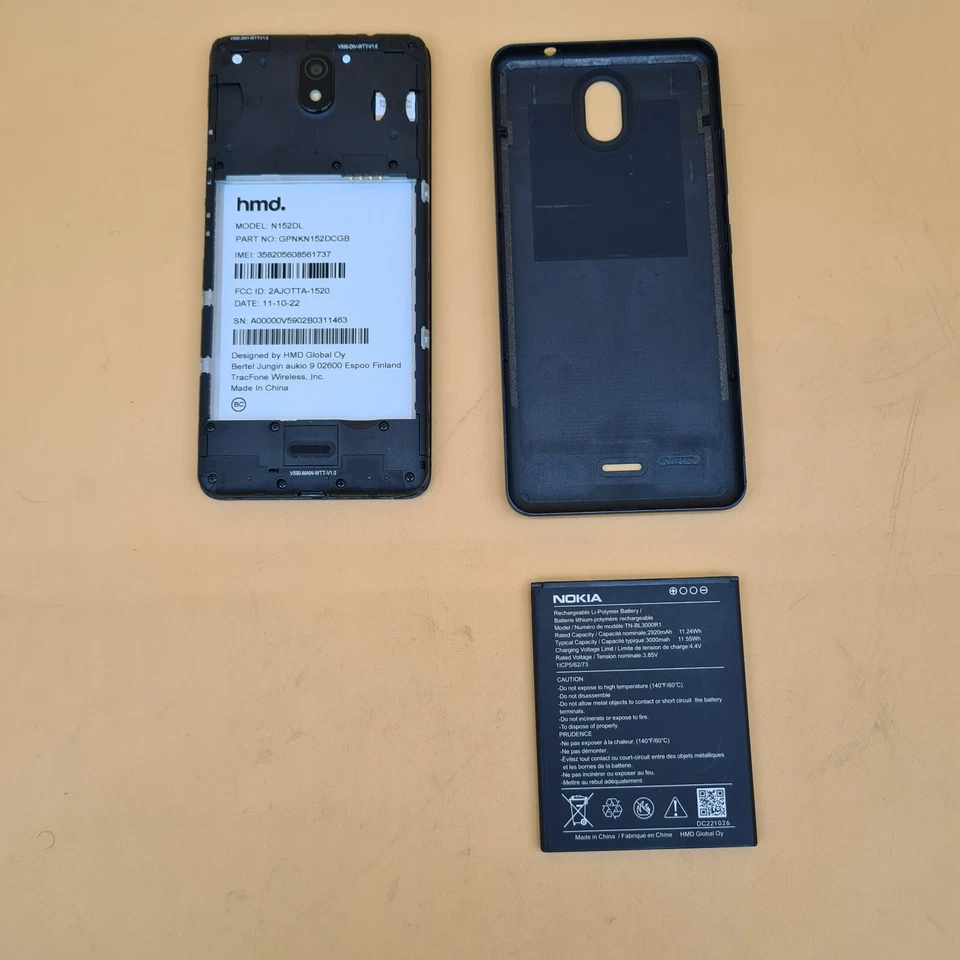 诺基亚 N152DL 适用于未经测试的零件 — 第 4/4 张图片