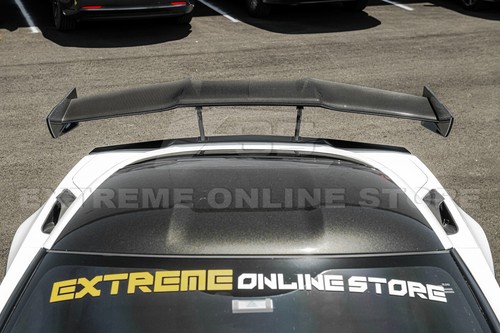 For 14-19 Corvette C7 Z06 | ZR1 Extended Carbon Fiber Rear Trunk Wing Spoiler - Picture 15 of 24