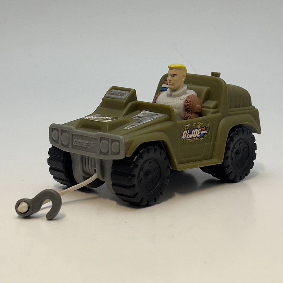 Vehículo todoterreno GI JOE Duke 2004 de colección McDonald's juguete Jeep con cabrestante Foto 2 de 4