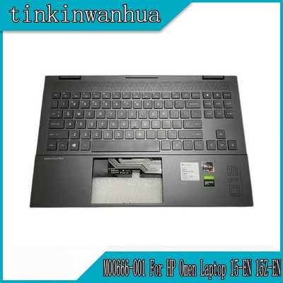 M00666-001 Palmrest w/ Backlit   C Shell Case For HP Omen Laptop 15-EN 15Z-EN #e