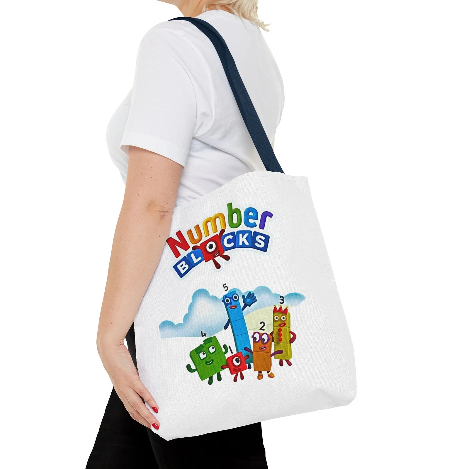 Number Blocks Tote Bag for Kids