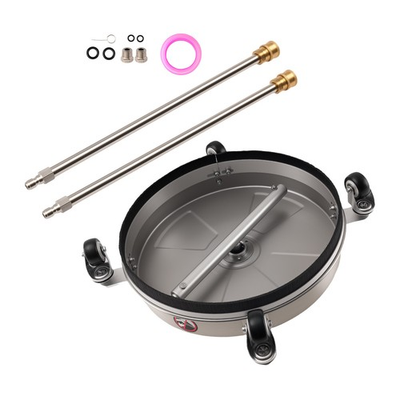 #ad Heavy Duty Pressure Washer Surface Cleaner 4000 PSI Stainless Steel 15inch $74.75