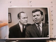 CBS TV show photo 1960s THE DEFENDERS Robert Reed E.G. Marshall closeup