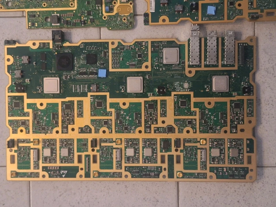 LOTTO 3 SCHEDE ELETTRONICHE RECUPERO ORO GOLD SCRAP RECOVERY ROTTAMI ALTA RESA - Immagine 3 di 4