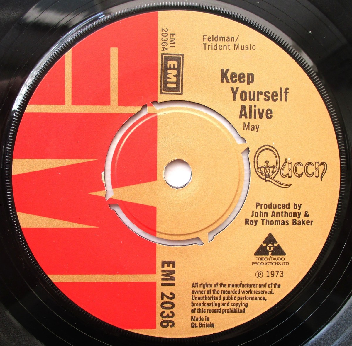 Queen Keep Yourself Alive 1973 UK 7