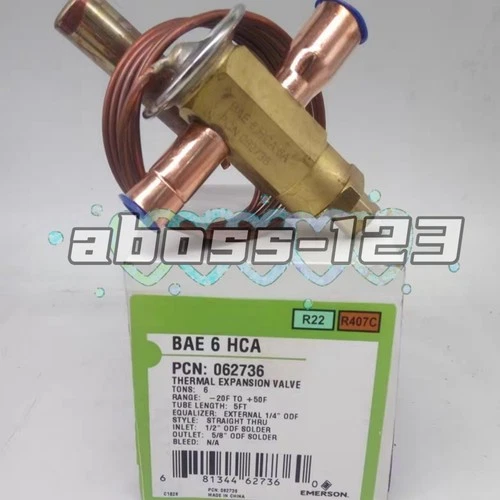 Emerson BAE 6 HCA Thermal Expansion Valve#1pcs New In Box