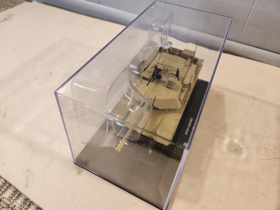 1:58 Scale Solido M1A1 Abrams Tank Diecast Model Desert Camo - New - Image 2 of 4
