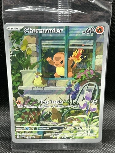 MINT ☆ SEALED ☆ Charmander 044 ☆ Window Charmander. Scarlet & Violet.