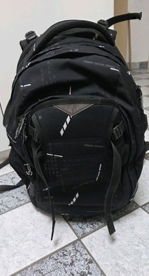 Satch Pack Schulrucksack, Schwarz-weiss