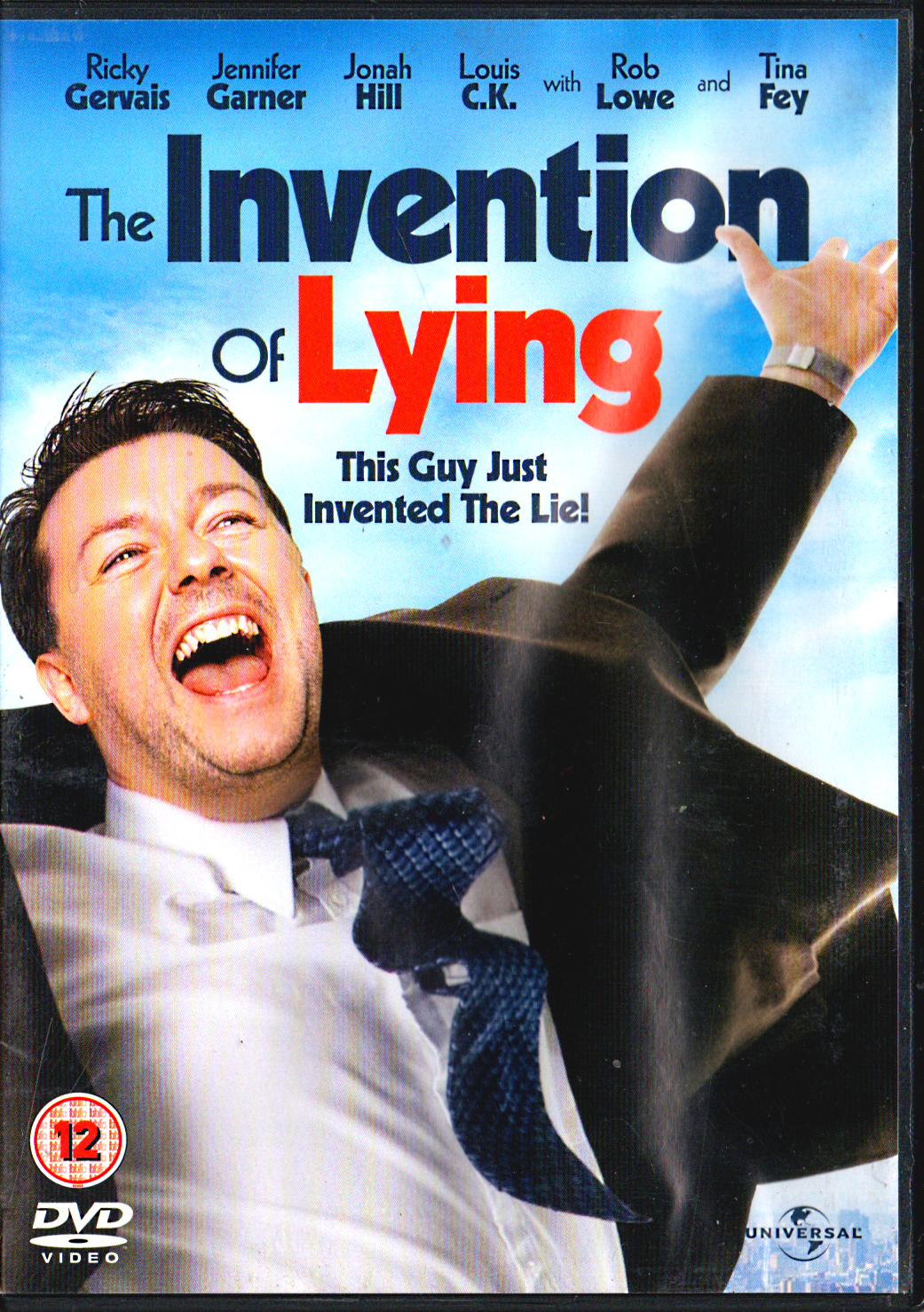 The Invention of Lying - DVD - 12 - Comedy Movie - Ricky Gervais, Good